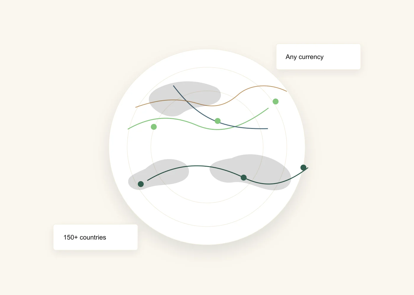 A refined global delivery map for books
